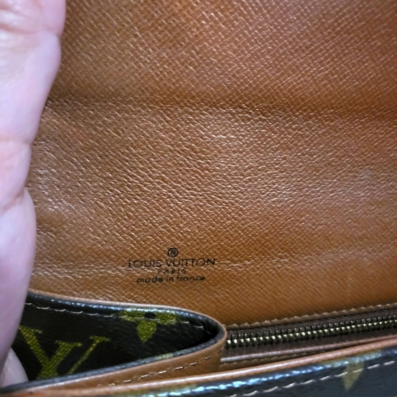 Louis Vuitton brown monogram clutch bag - Picture 2 of 5